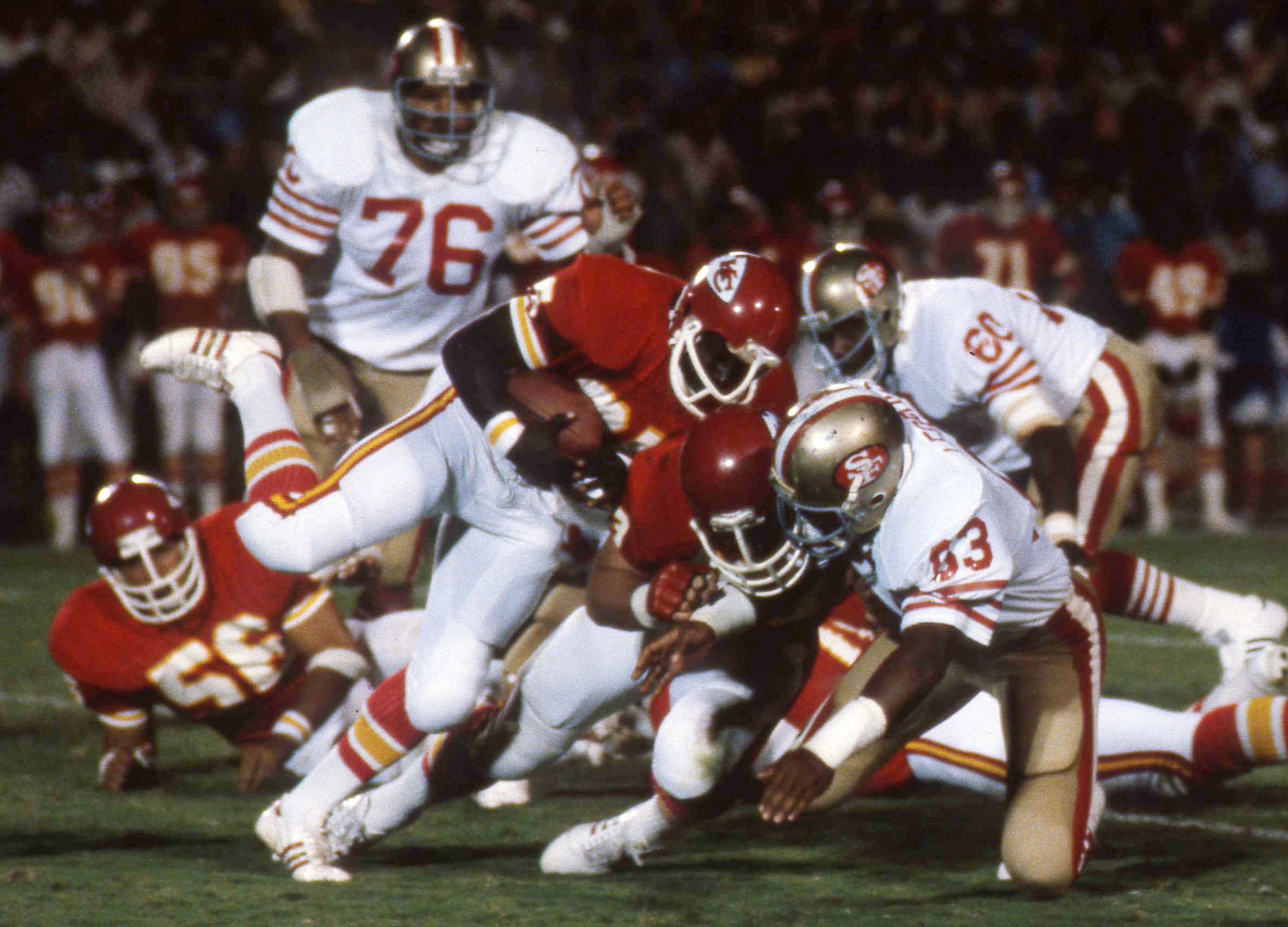 Kansas City Chiefs, San Francisco 49ers, 1980